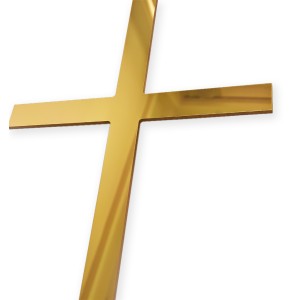 Krzyż nagrobny złoty...
