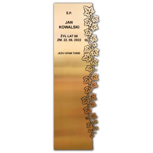 Nakładka na tablicę złota...