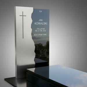 Nakładka metalowa srebrna...