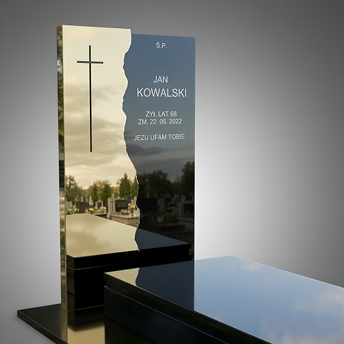 Nakładka metalowa złota SKAŁKA