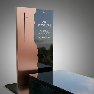 Nakładka metalowa miedziana...