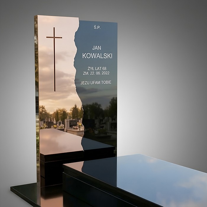 Nakładka metalowa miedziana SKAŁKA